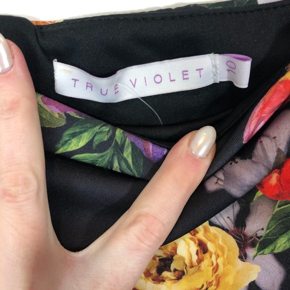 NWT Off Shoulder Floral Top Jumpsuit - Picture 2 of 10